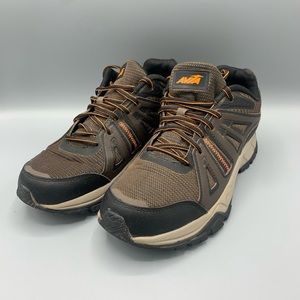 Avia Mens Brown/Orange Athletic Shoes Size 8M